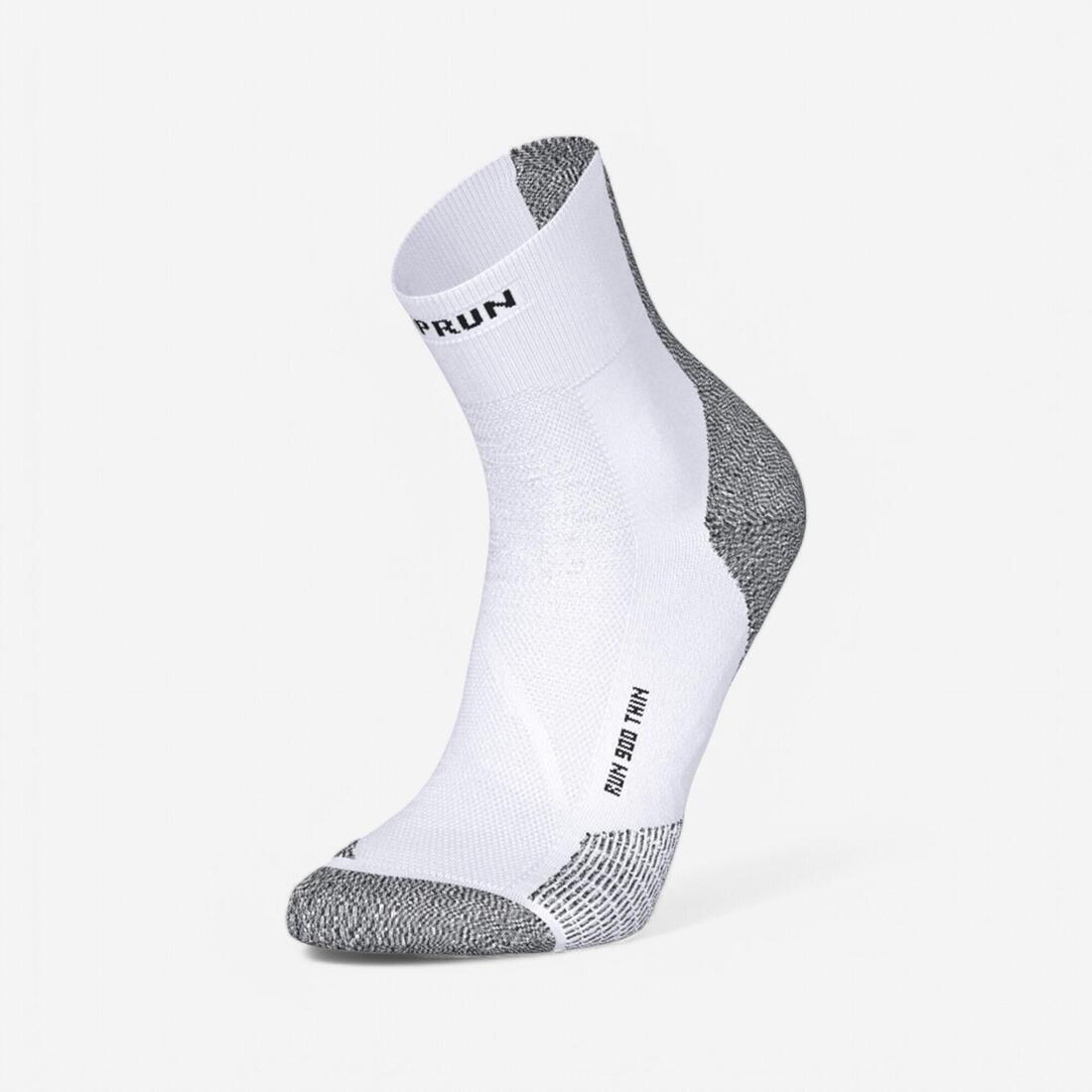 Chaussettes de running KIPRUN run900 fines mid jaunes