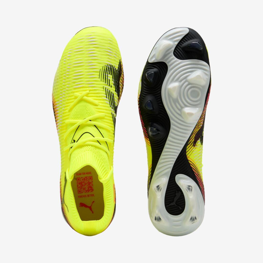 Chaussure FUTURE 8 Match FG/AG Adulte Jaune