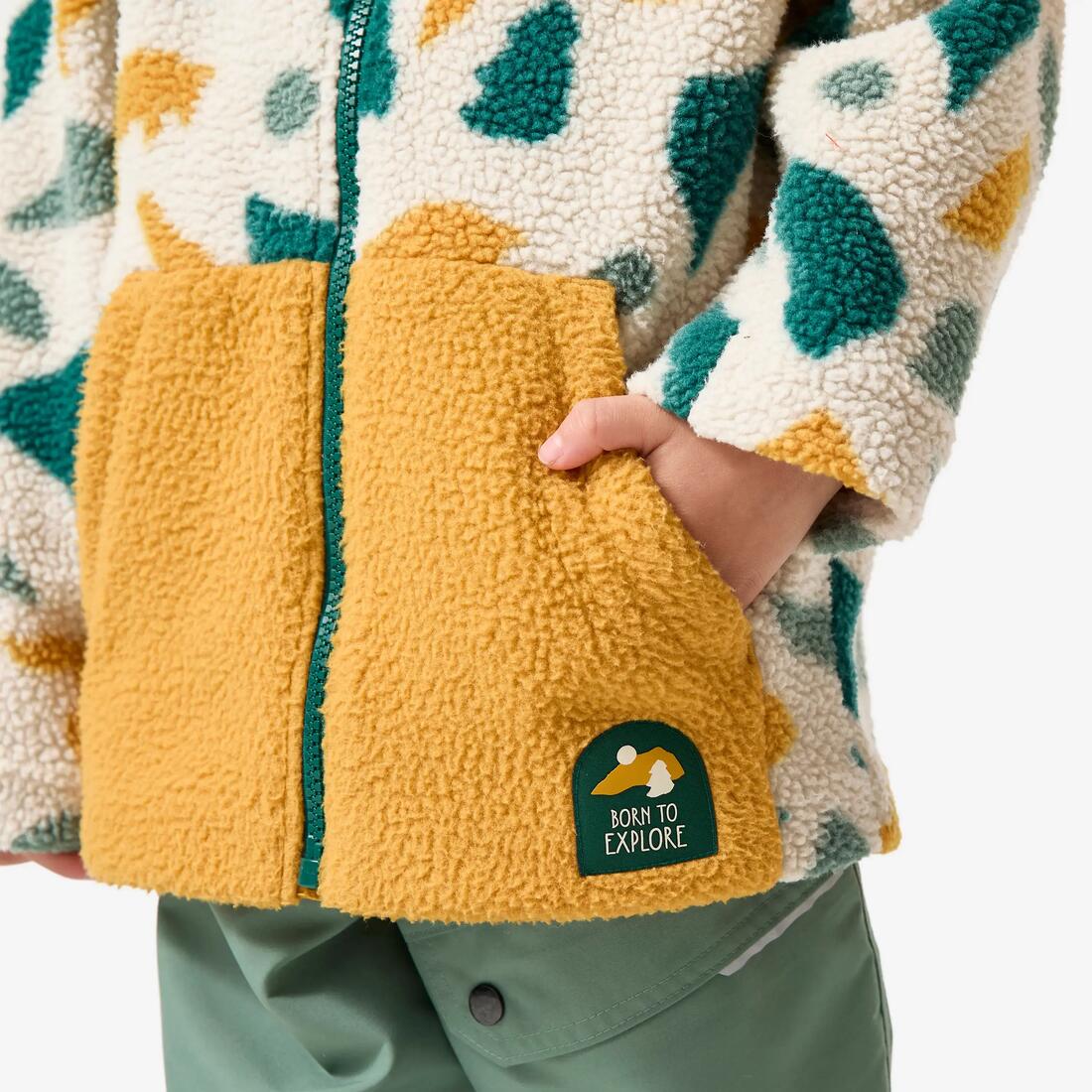 Veste polaire enfant 2-6 ans, sherpa NH500