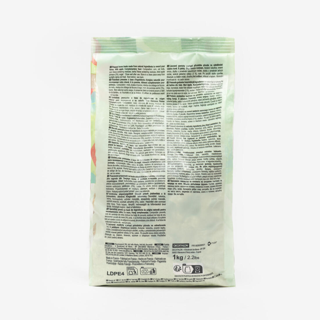 Friandises équitation cheval et poney - fougatreat naturelle 1 kg figue