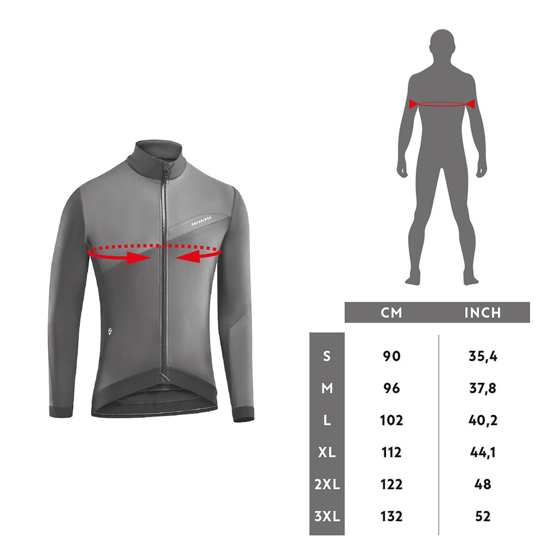 MAILLOT manches longues vélo VTT XC mi saison homme