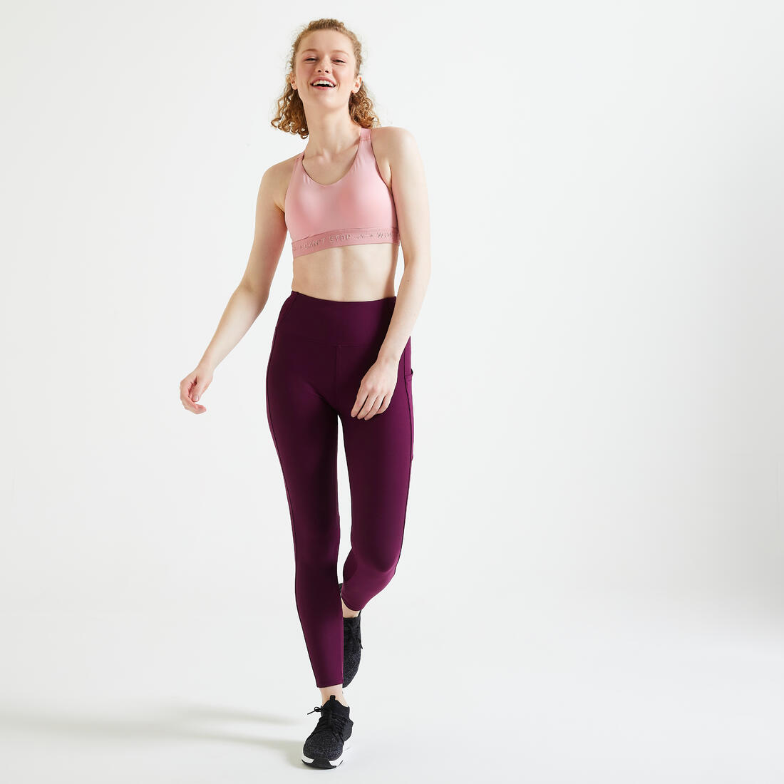 Brassière réglable avec coques maintien fort femme