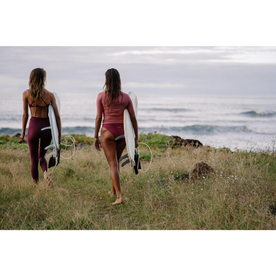 BAS DE MAILLOT DE BAIN DE SURF FEMME TAILLE HAUTE GAINANTE NORA