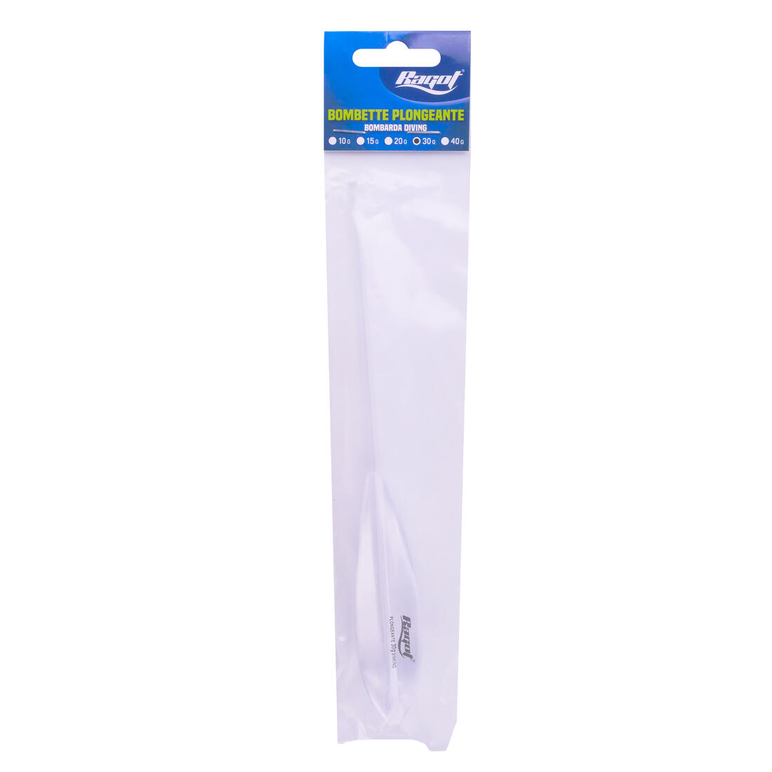 Bombette plongeante 30gr pêche en mer