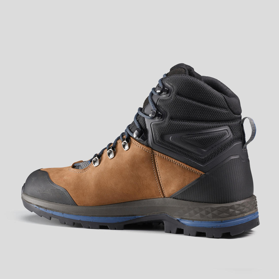 Chaussures trekking cuir imperméables - mt00 hyb- homme haute