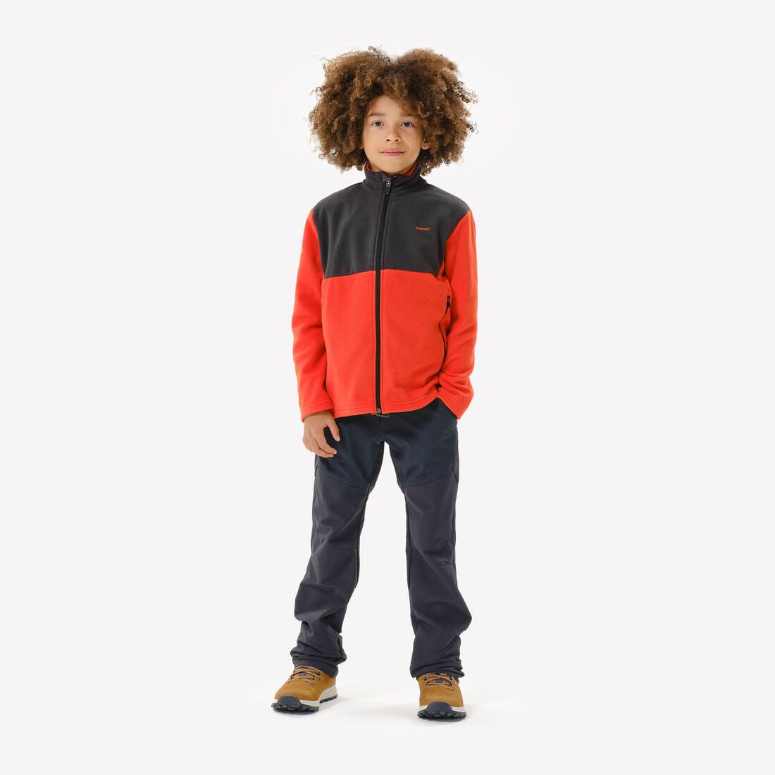 Veste polaire de randonnée enfant 7-15 ans, MH500 zip