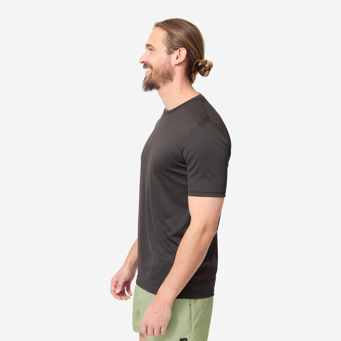 Water tee shirt top anti uv surf manches courtes homme