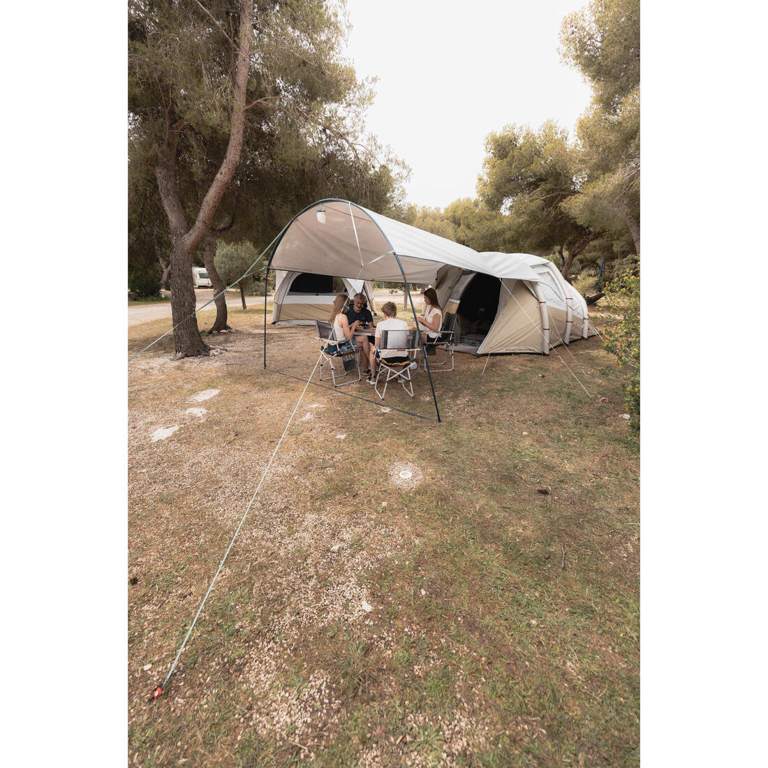 Auvent de camping - arpenaz fresh - 6 personnes