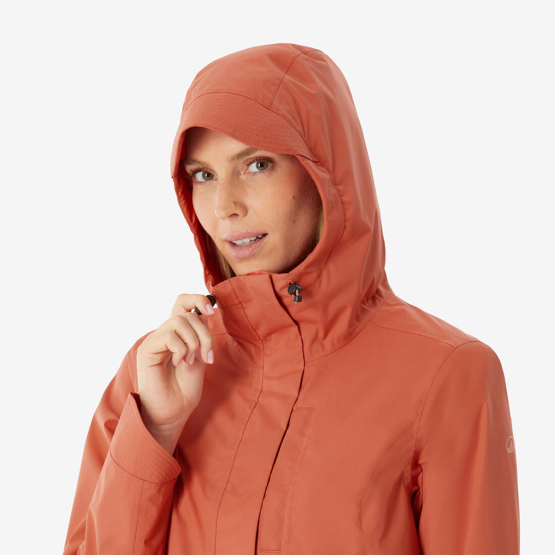 Veste de randonnée imperméable femme, NH500