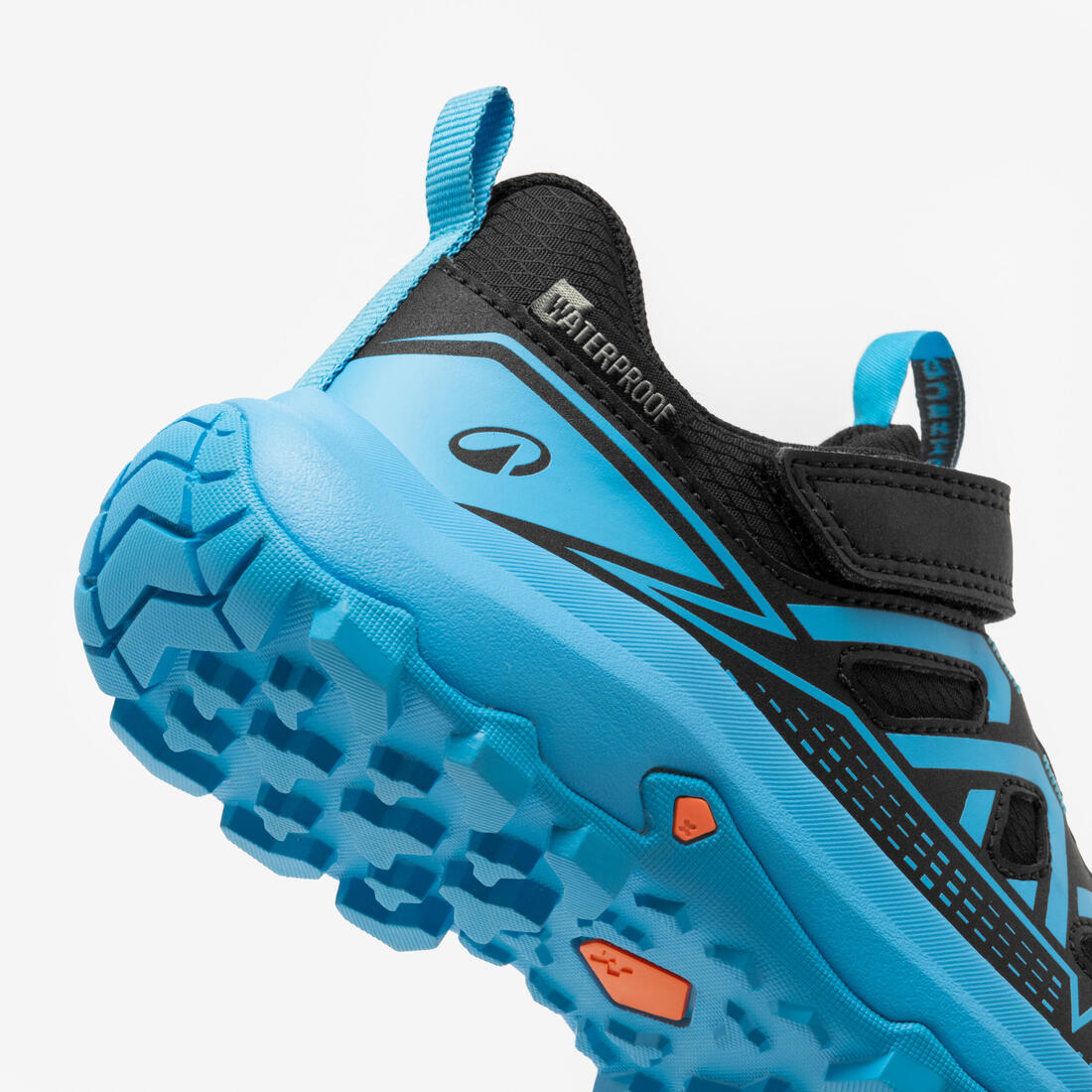 Chaussures de randonnée imperméables enfant du 24 au 34, Crossrock scratch