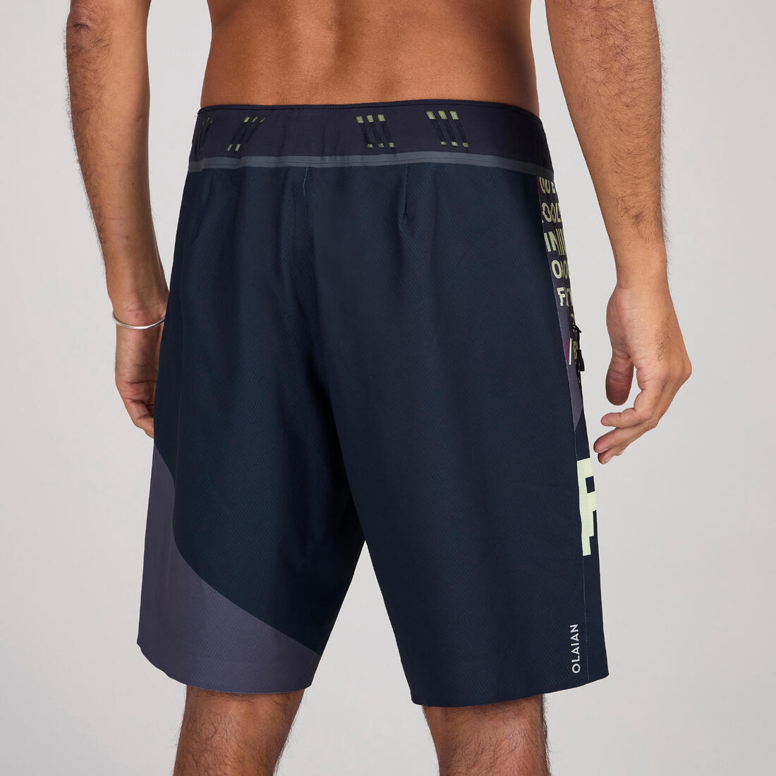 Surf Boardshort Long 900 Grungy Pink.