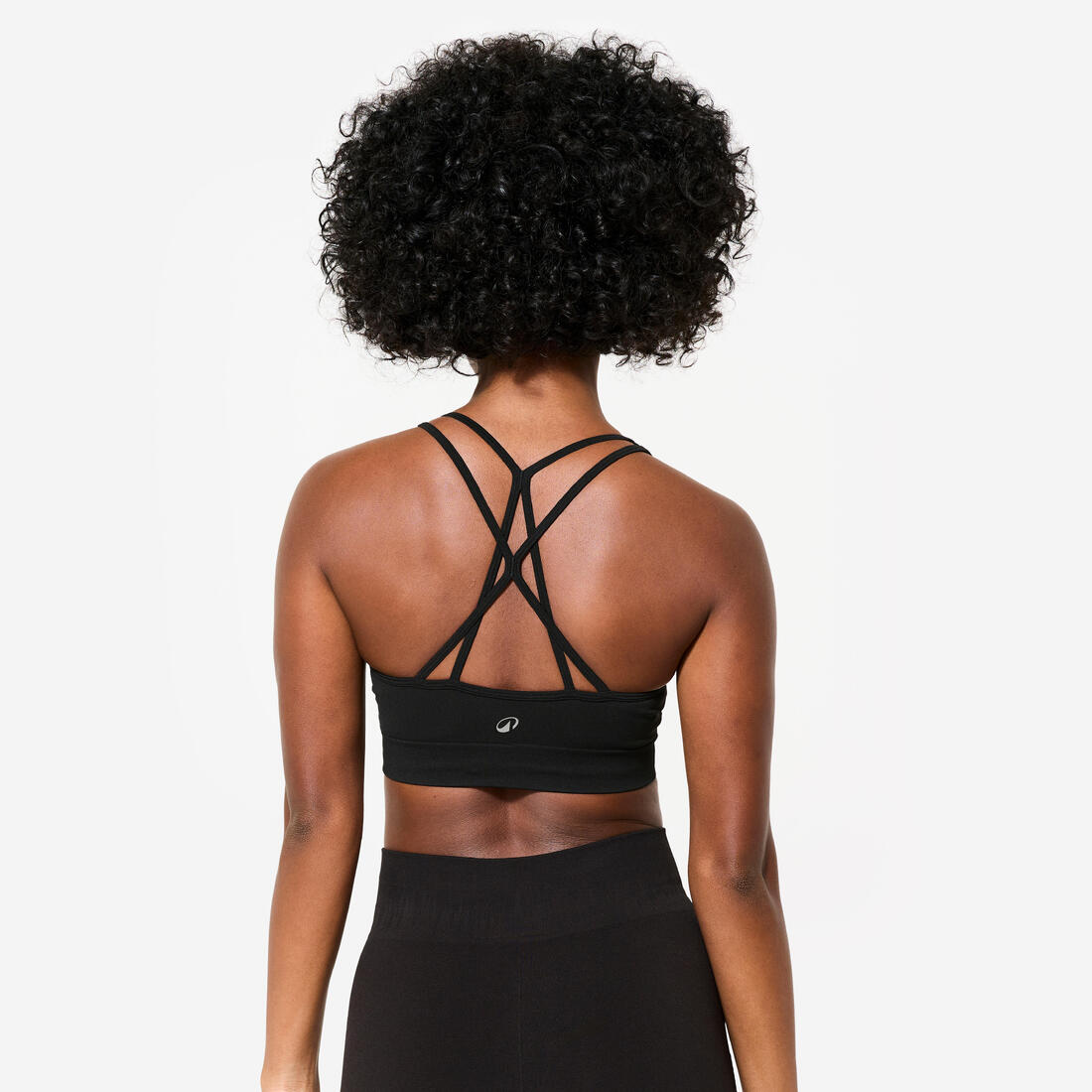 Brassière bretelles croisées maintien léger Femme