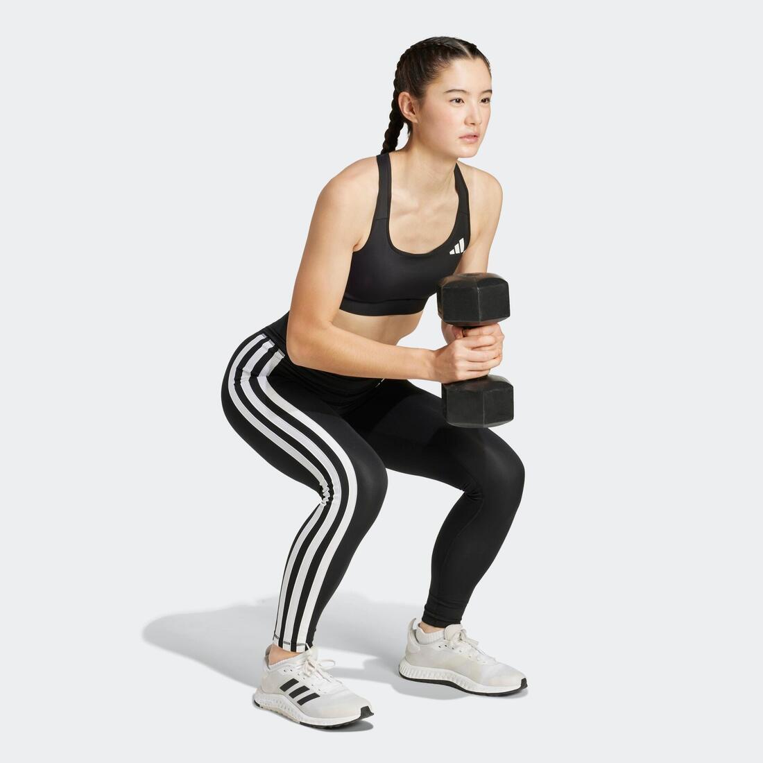 Legging de fitness femme, noir