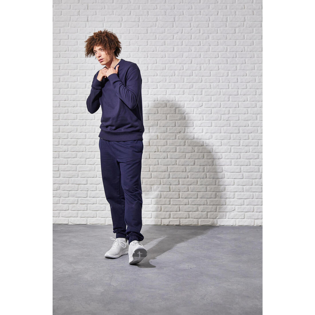 Pantalon jogging fitness regular homme
