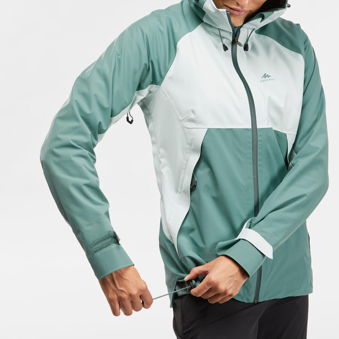 Veste imperméable de randonnée montagne - MH500 Femme