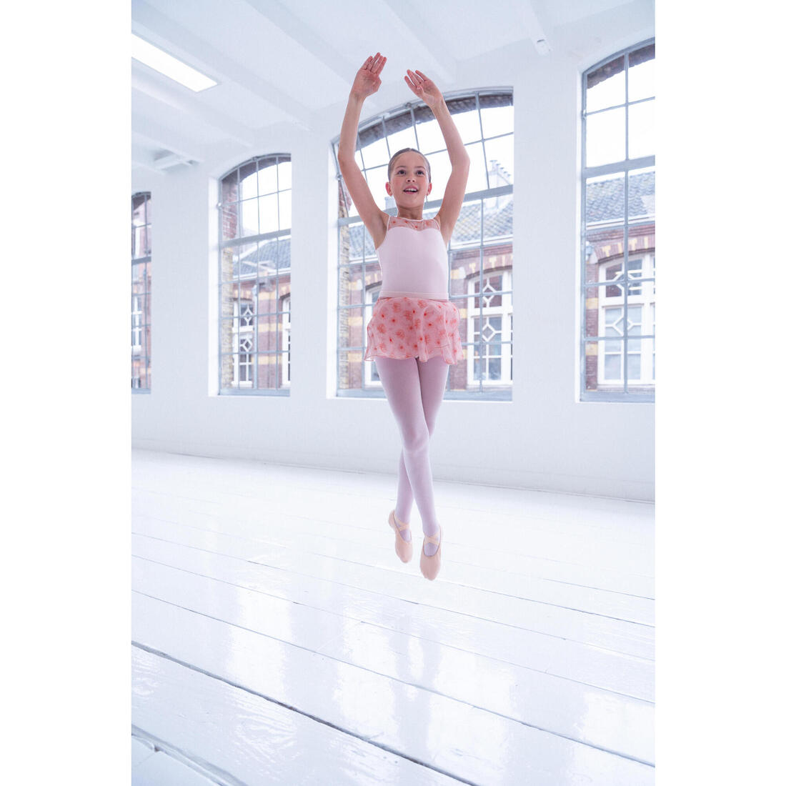 Justaucorps de danse classique en voile fille foncé