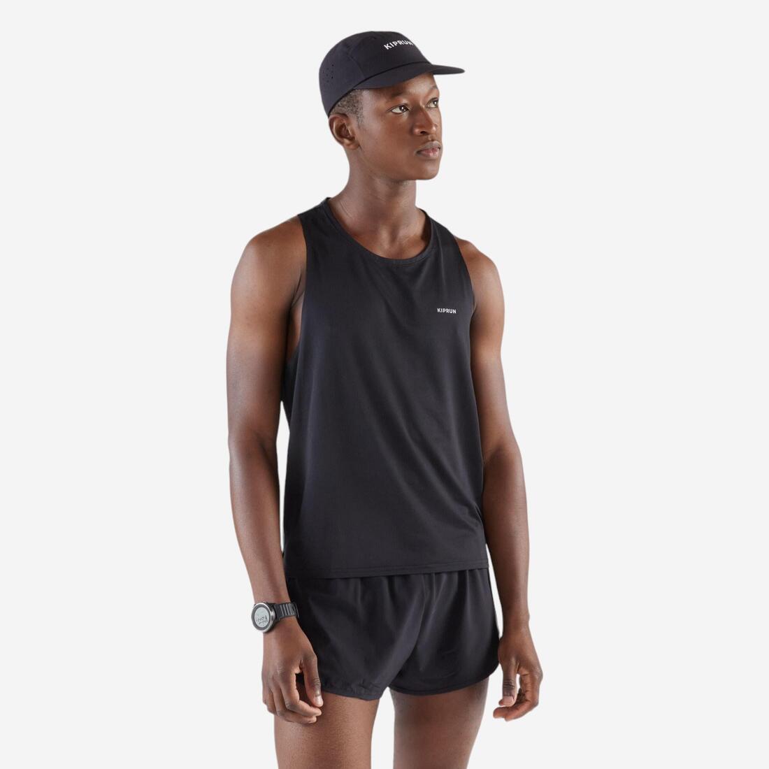 Casquette running Homme Femme, Kiprun ultra légère