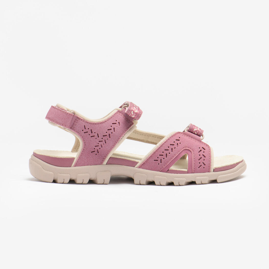 Sandales de randonnée - NH500 cuir - Femme