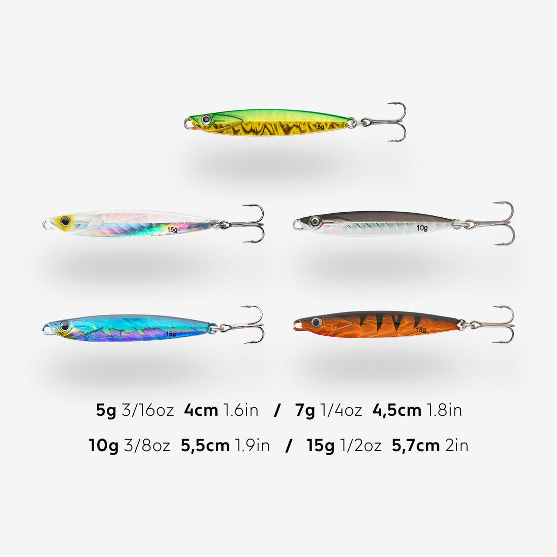Casting jig cuillère a jigger biastos fw dos
