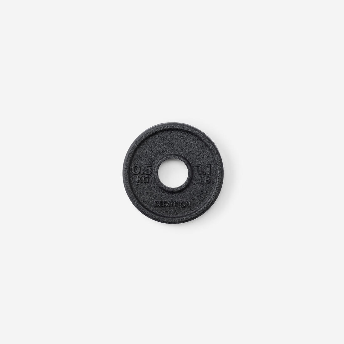 Kit 50 kg haltères et barre musculation avec disque de fonte à 80 % recyclée