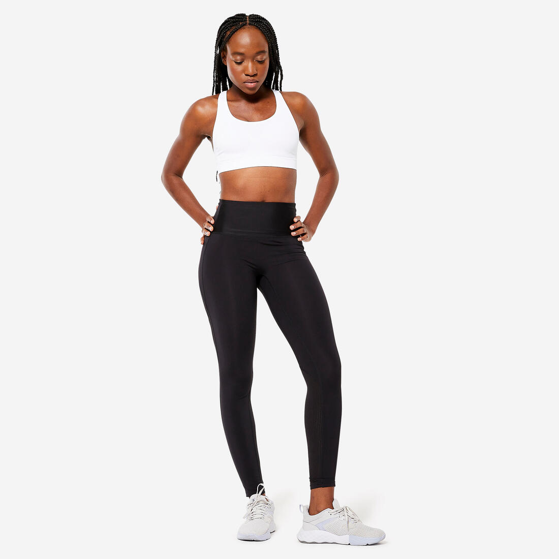 Brassière sans couture dos nageur maintien modéré Femme