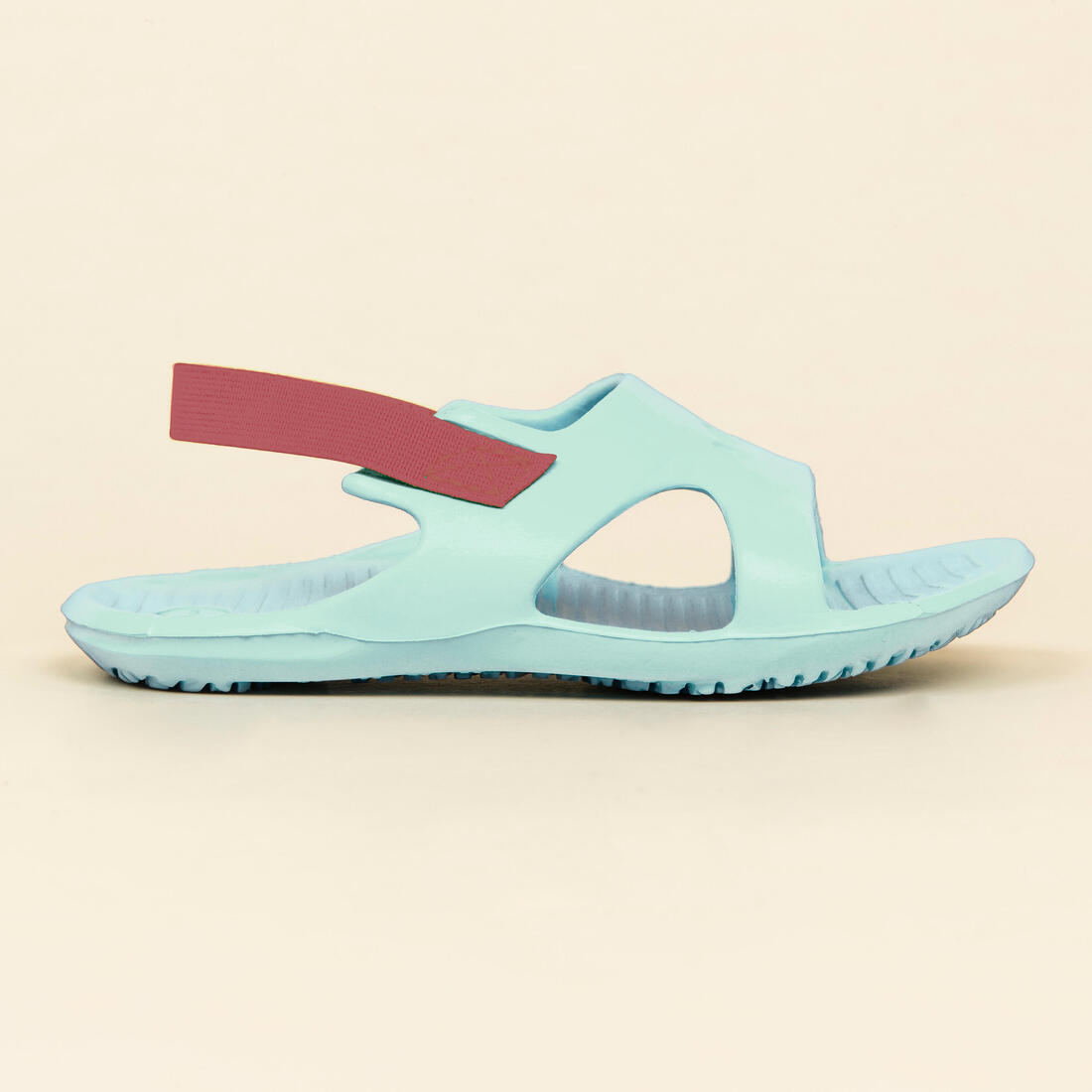 Chaussure sandale piscine enfant slap 100 basic menthe