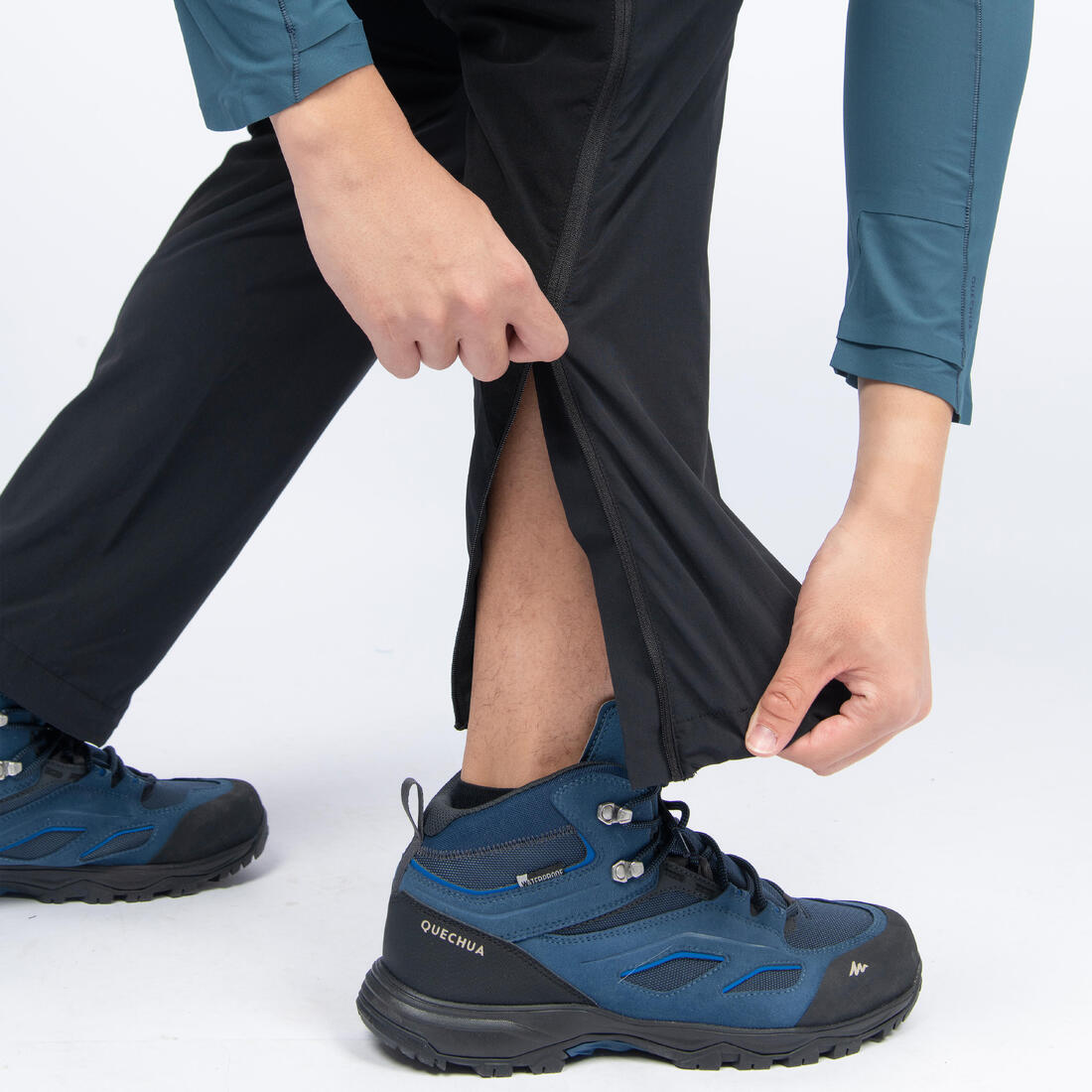 Pantalon modulable de randonnée homme, MH500