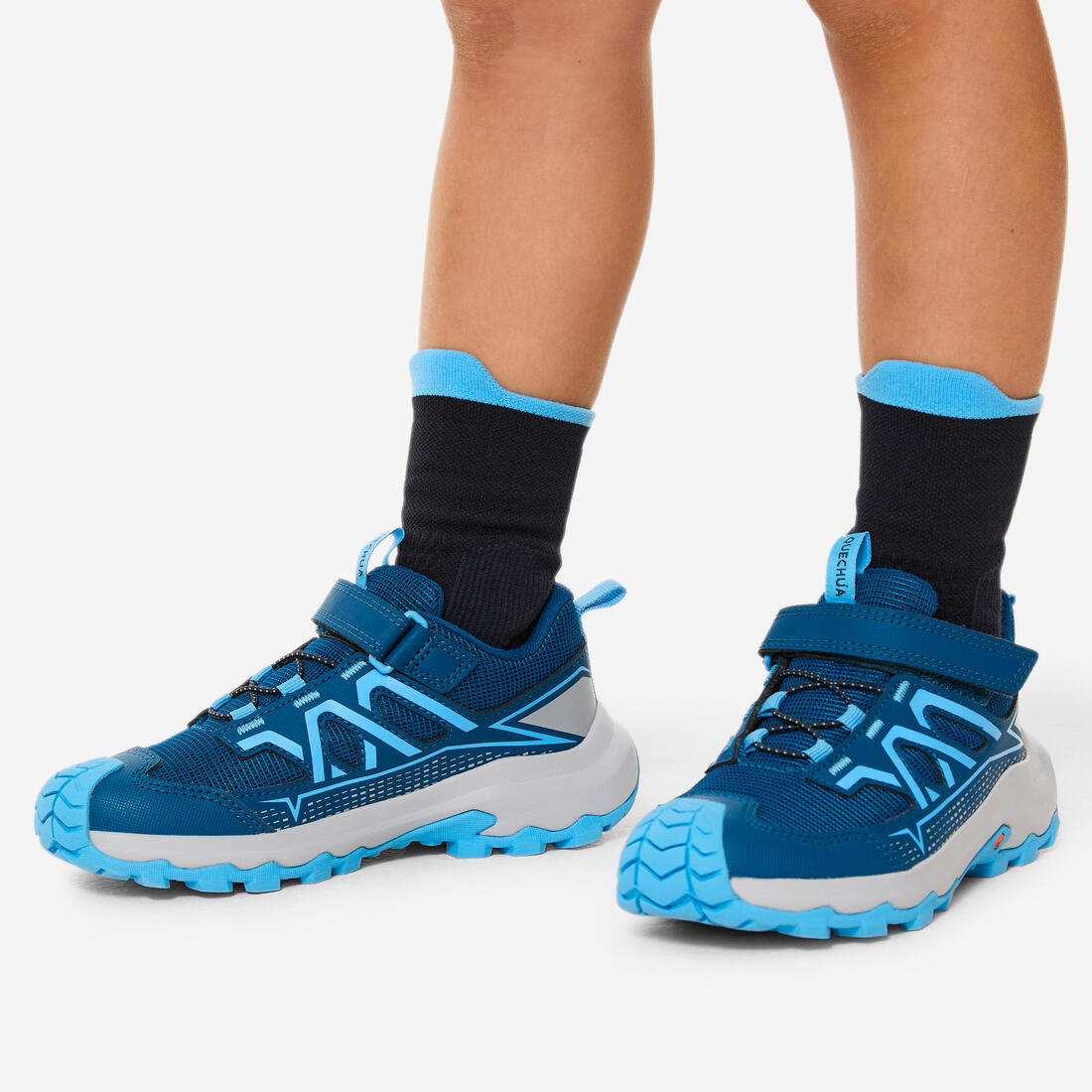 Chaussures de randonnée enfant du 28 au 34, Crossrock scratch