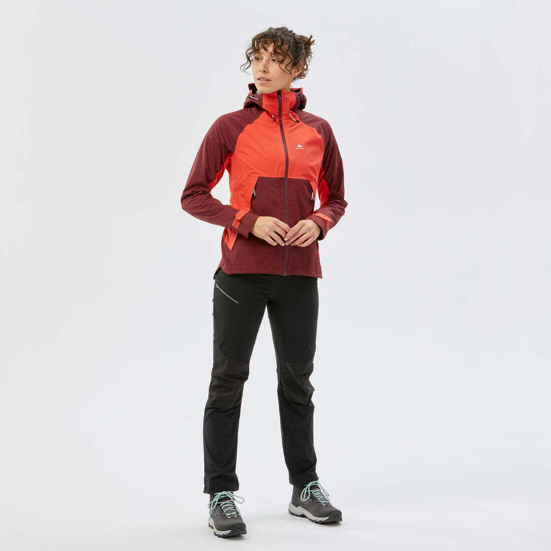 Veste imperméable de randonnée montagne - MH500 Femme