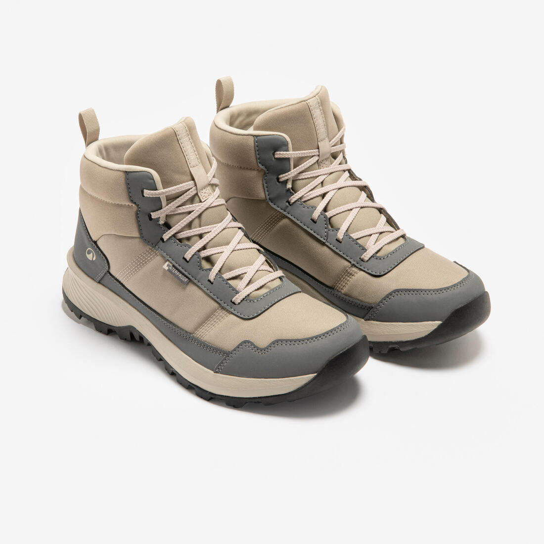 Chaussures de randonnée mid imperméables femme, NH100 WP