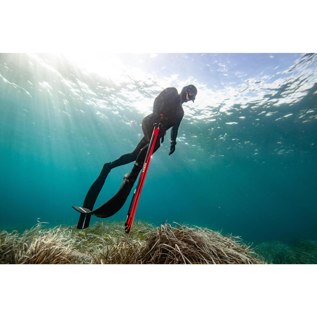Arbalète chasse sous-marine carbone 90 cm - SPF 900 connectée