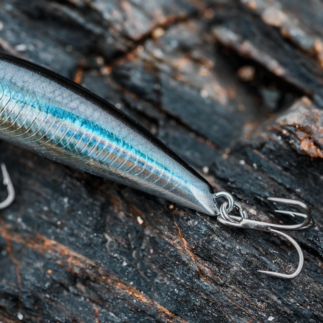 Poisson nageur SAXTON 75 US ANCHOIS au leurre en mer