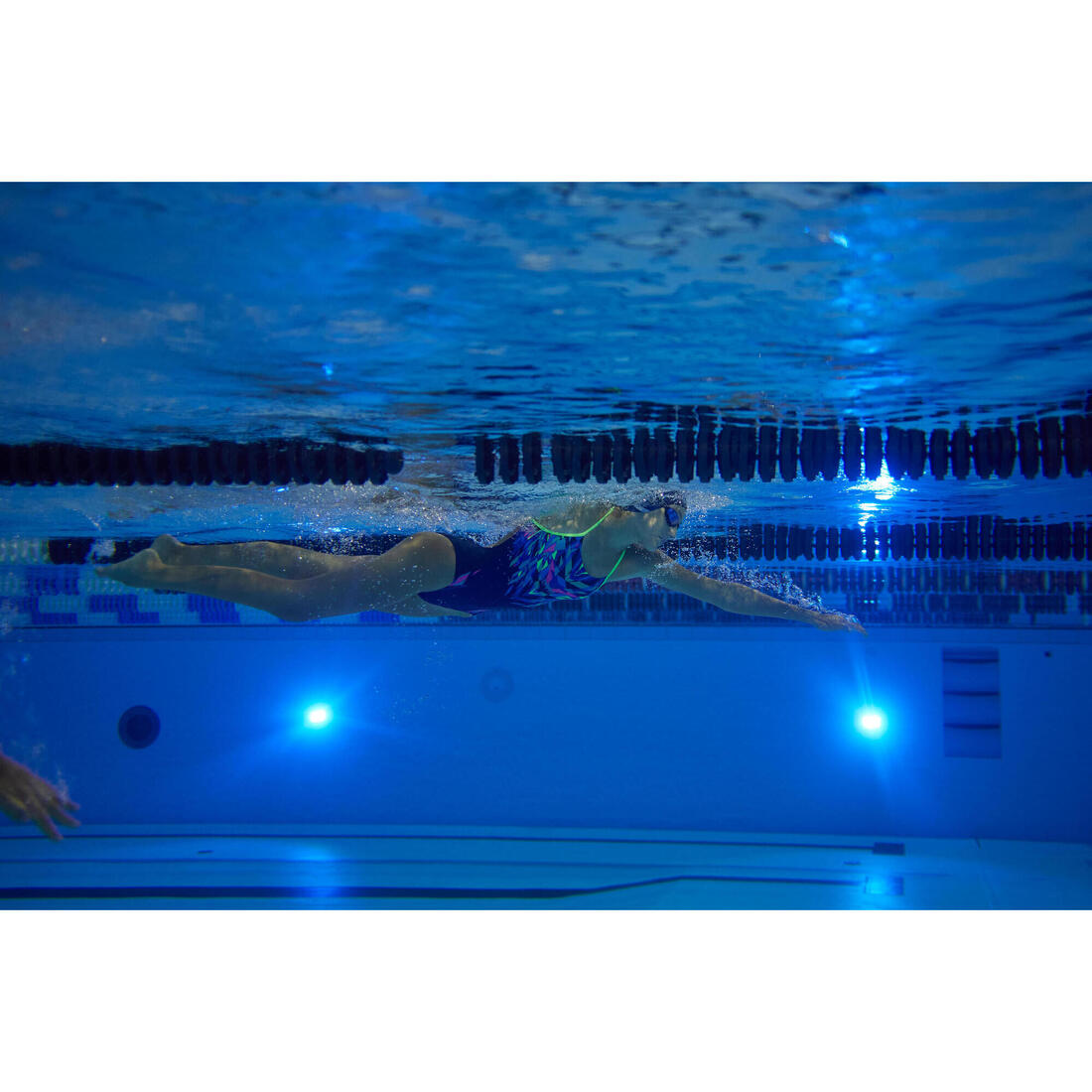 Maillot de bain de natation une pièce fille résistant chlore Lexa kali