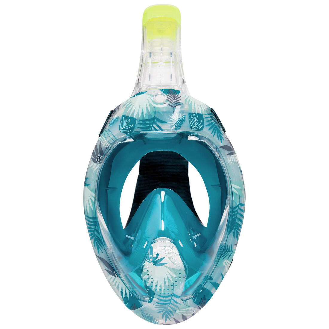 Masque snorkeling surface easybreath + avec valve acoustique > 10 ans - jungl