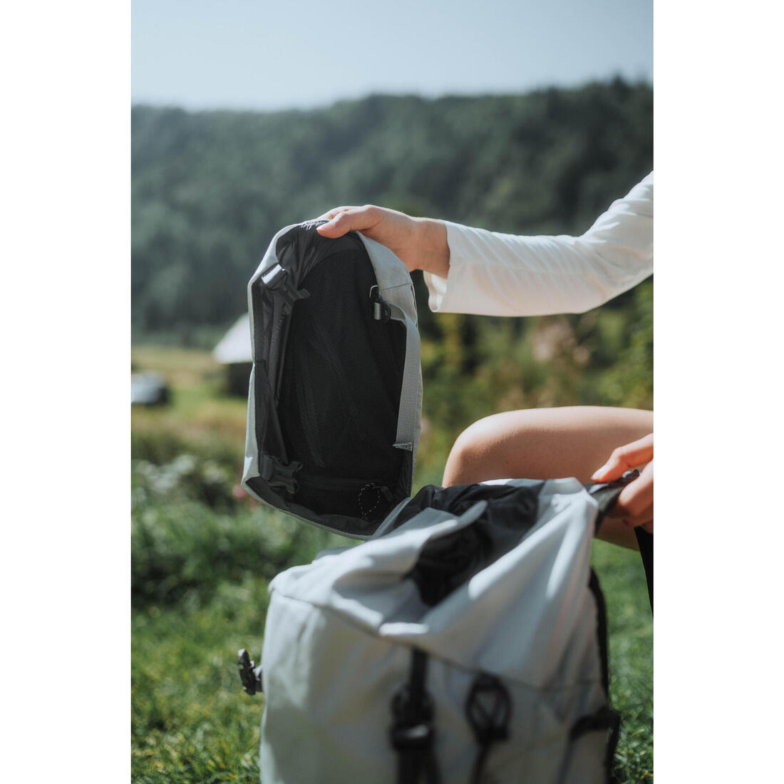 Sac à dos de randonnée montagne confortable et léger 25L, MH900