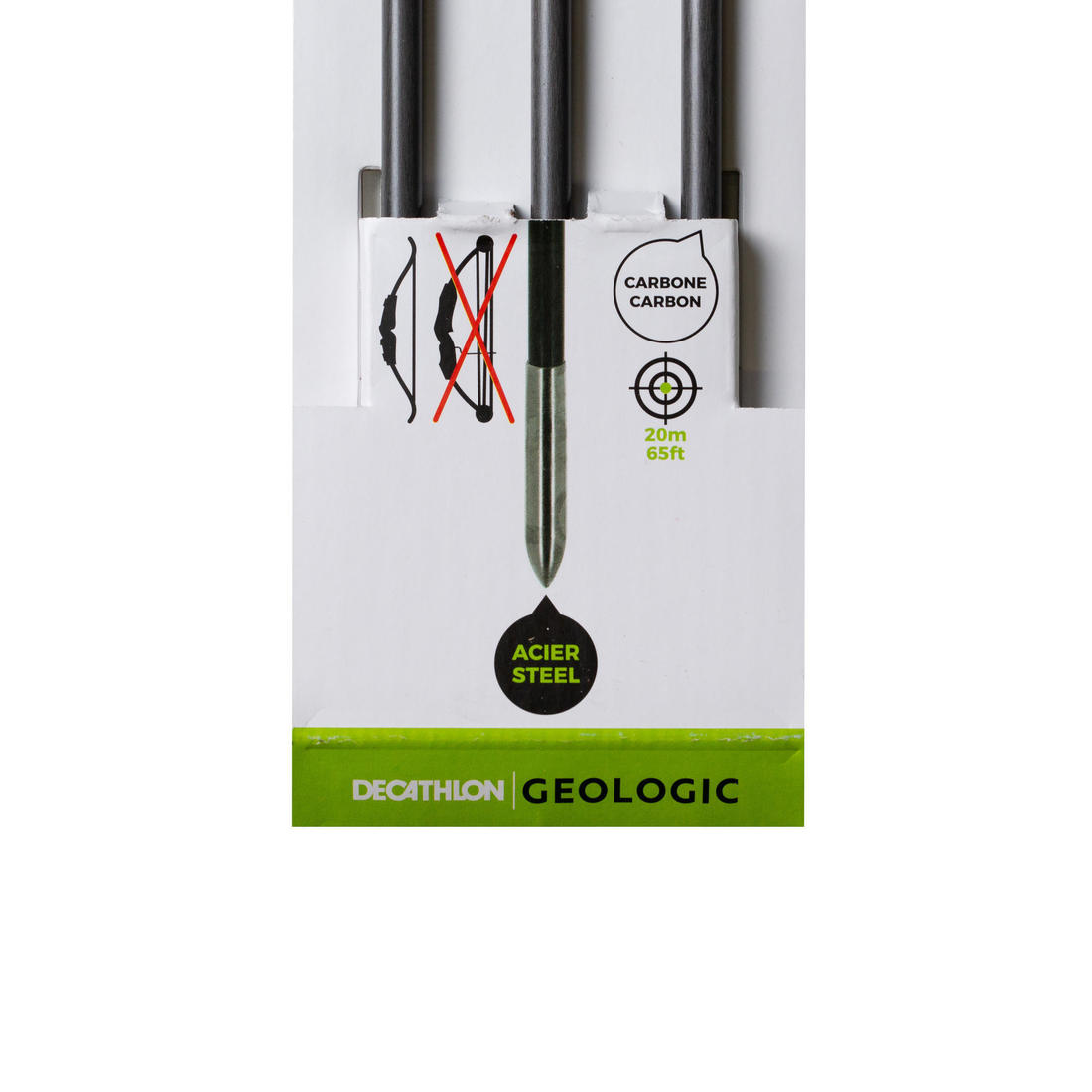 Fleches discovery 300 x3 carbone