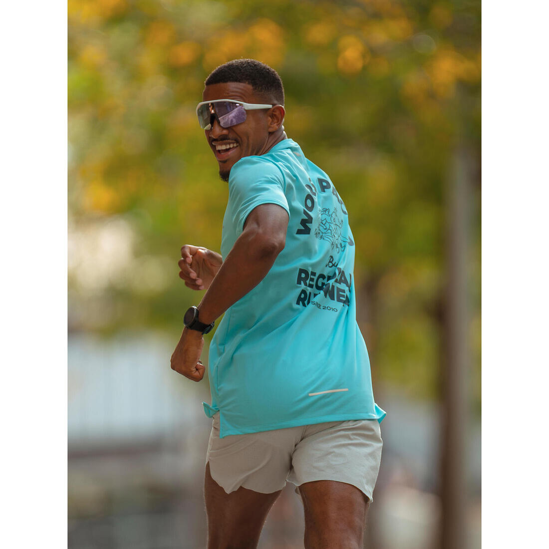 Short de running Homme - KIPRUN Run 500 Confort