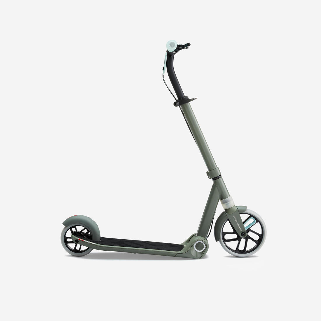 Trottinette junior m900 vert kaki et touche