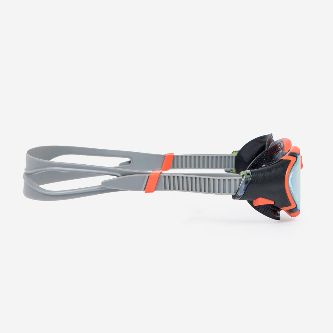 Lunettes de natation verres miroirs - Speedo Biofuse 2.0 noir orange