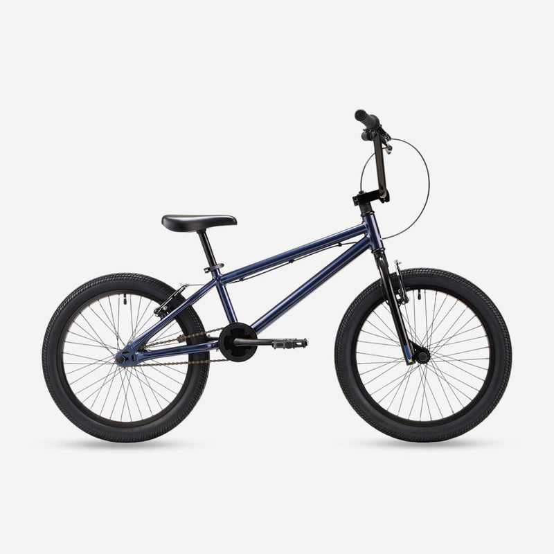 BMX ENFANT 20" 9-14 ANS, WIPE 500 BLEU