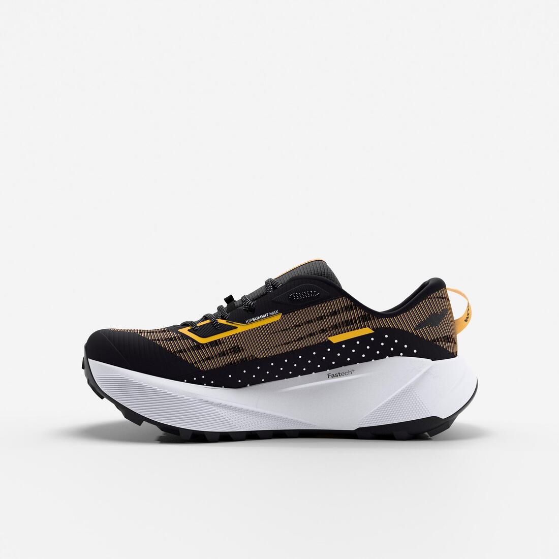 Chaussures de running trail homme, Kiprun kipsummit max, orange et