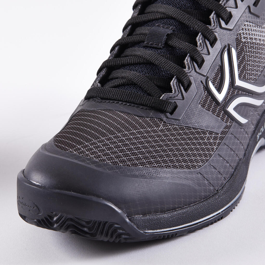 Chaussures de tennis homme terre battue - Artengo FAST Pro Clay noir Gris
