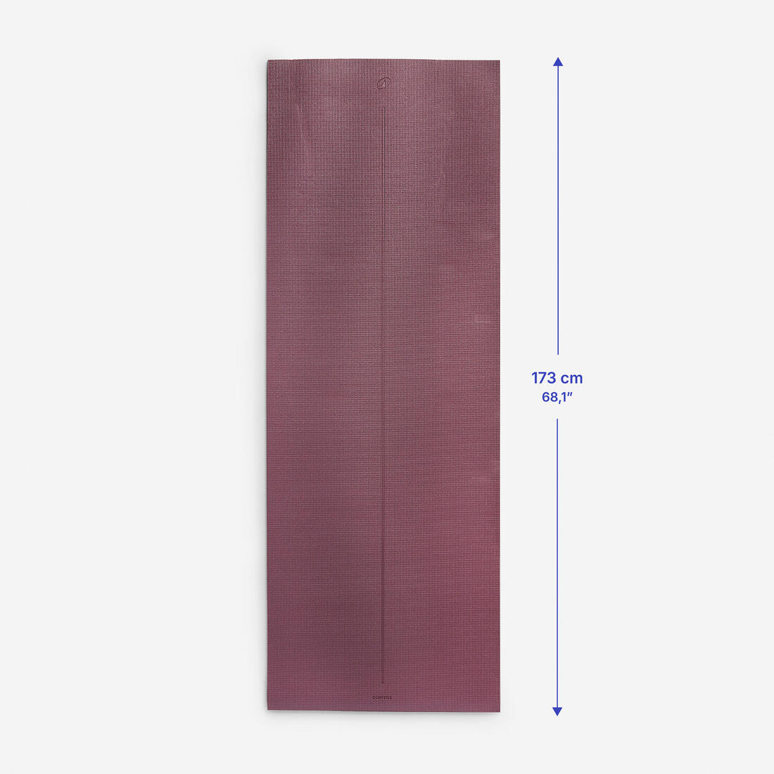 Tapis de yoga doux adhérence et confort 8 mm
