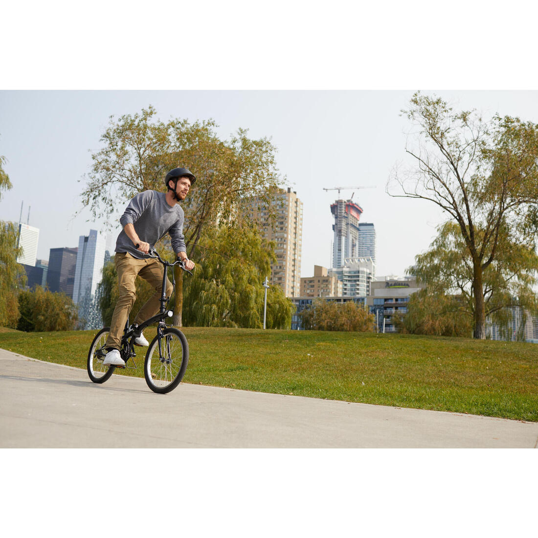 VELO PLIANT FOLD 100 NOIR
