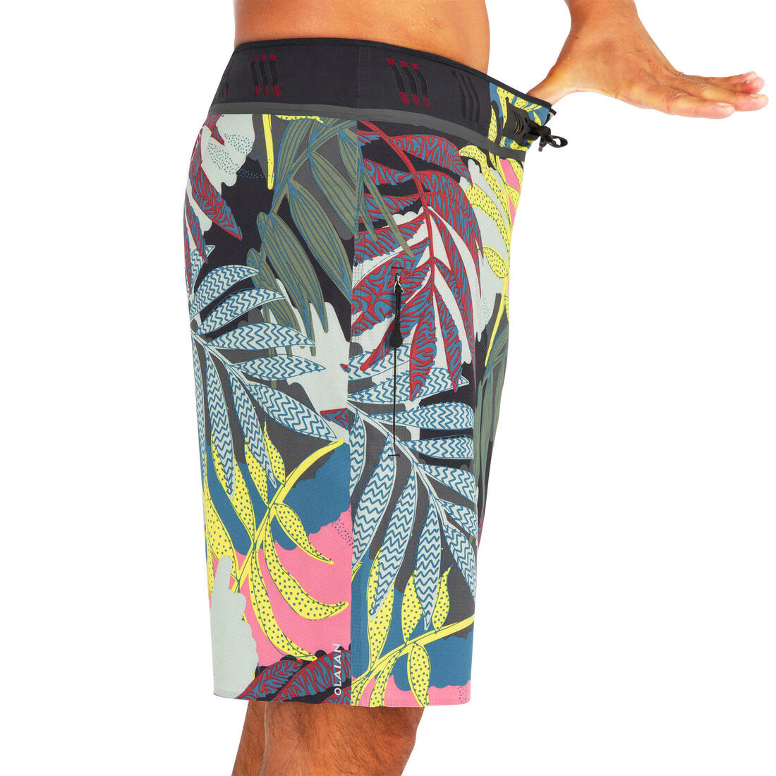 Surf Boardshort Long 900 Grungy Pink.