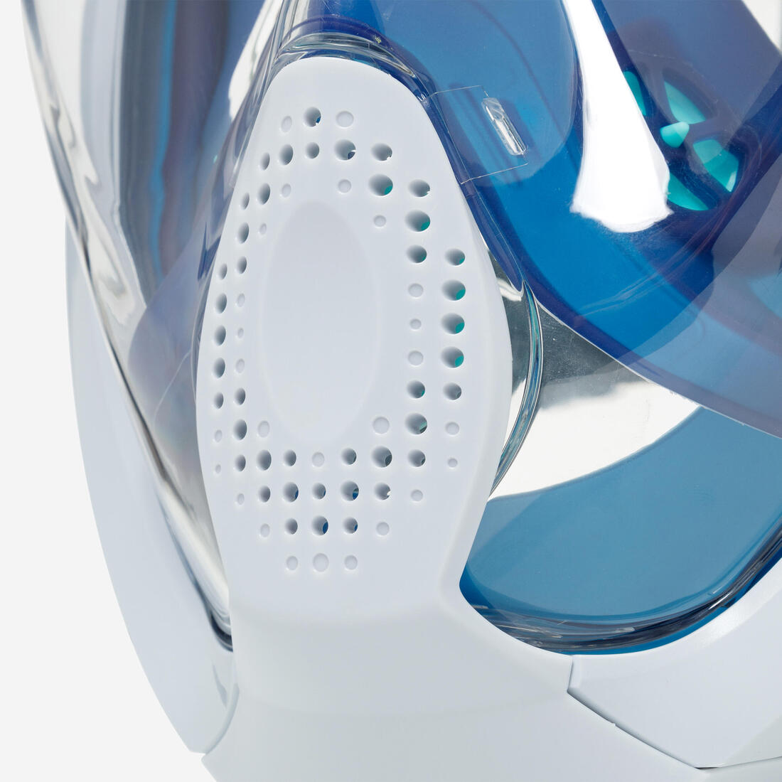 Masque snorkeling surface easybreath + avec valve acoustique > 10 ans - jungl