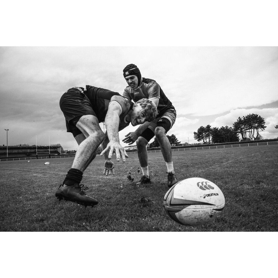Ballon de rugby de match taille 4, Decathlon | Canterbury rouge