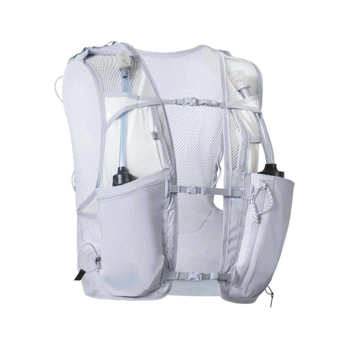 Sac trail running femme + 2 flasques 500ml incluses - KIPRUN 900 8L W