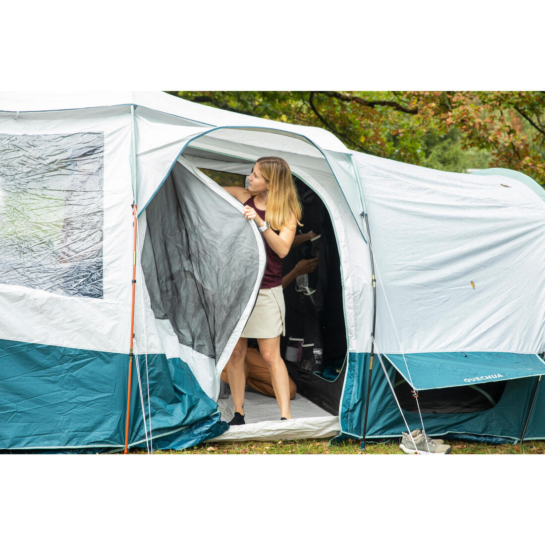 Tente à arceaux de camping - Arpenaz 6.3 F&B - 6 Places - 3 Chambres