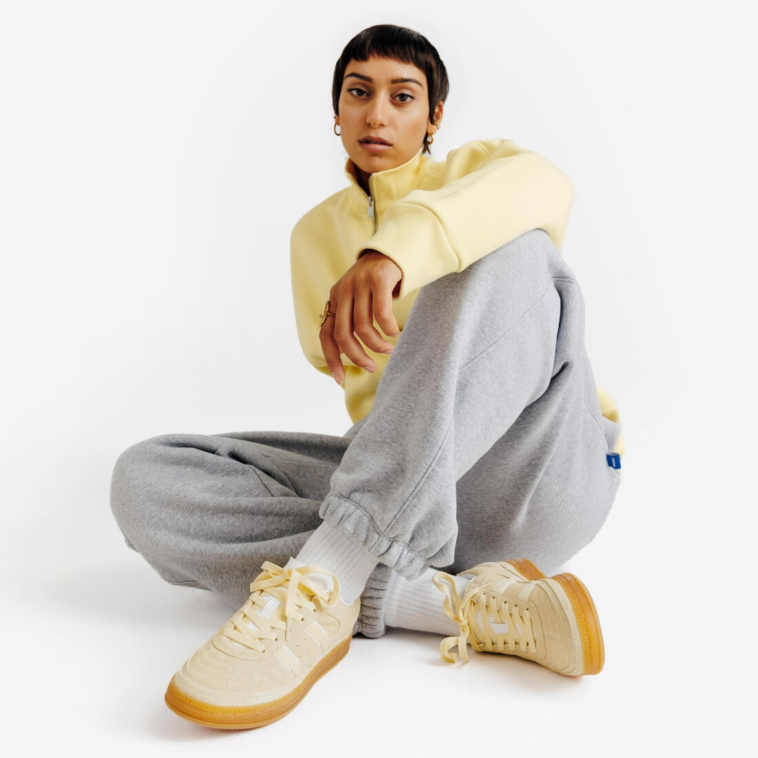Baskets femme en daim PLAYER 80